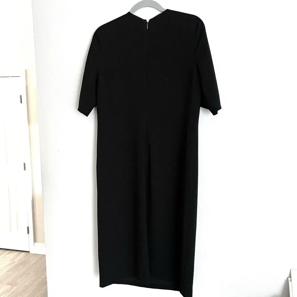 Tory Burch Raine embellished shift dress Size 10 Black